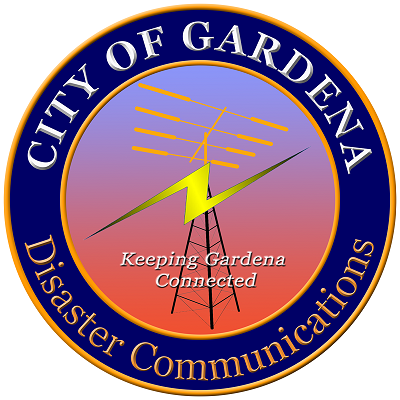 Gardena Disaster Communications Service Logo